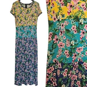 Juicy Couture Multicolor Floral Maxi Dress